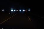 Peligro en la Autovía del Este por falta de iluminación