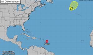 Jerry amenaza las Antillas Menores con lluvias intensas y fuertes vientos