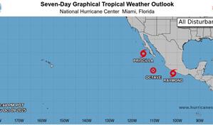 El Pacífico oriental se intensifica: se forma la tormenta tropical Raymond frente a México