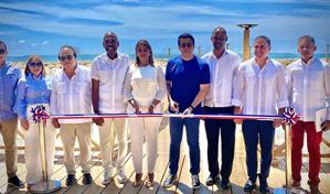 Turismo reconstruye muelle en Caleta, La Romana