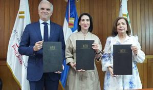 Firman acuerdo para fortalecer protección y permanencia escolar de la niñez dominicana