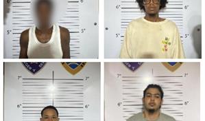 Apresan a tres hombres y un menor señalados en homicidio e intento de asalto en la avenida Ecológica