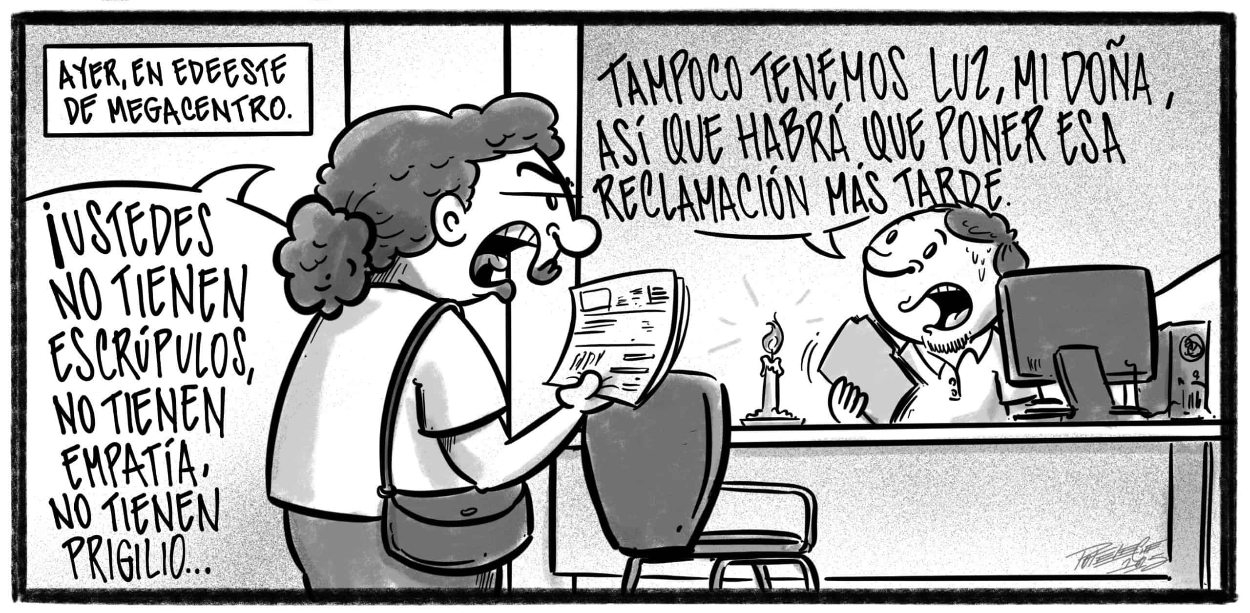 Caricatura de Noticiero Poteleche 11 octubre 2025