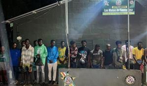 Ejército detiene a 18 haitianos indocumentados en Las Matas de Santa Cruz, Montecristi