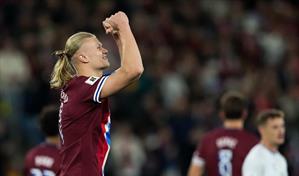 Haaland, el jugador con menos partidos internacionales que alcanza los 50 goles