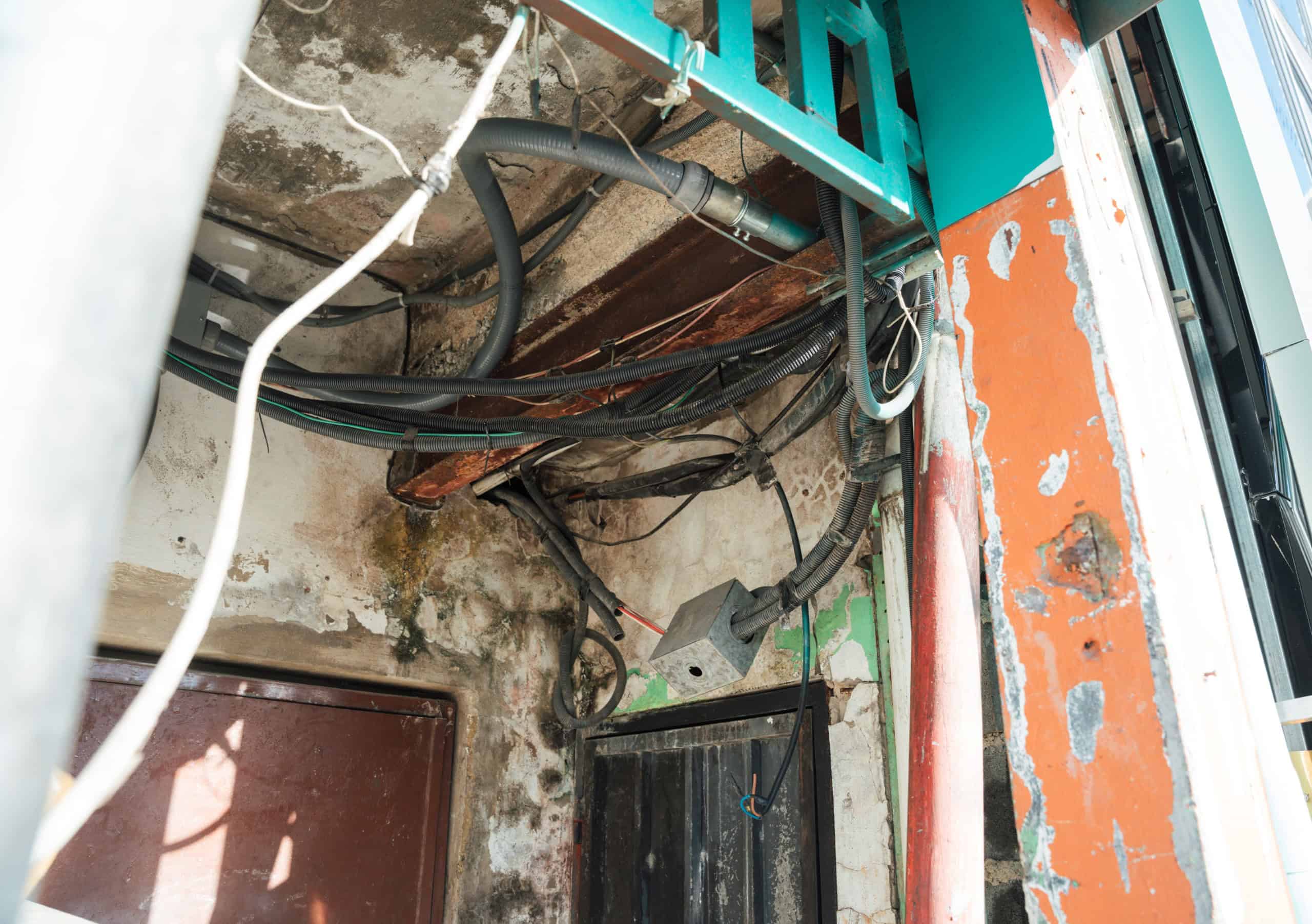 Situación del cableado.