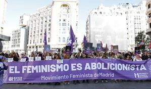 El movimiento feminista reclama una ley para abolir la prostitución en España