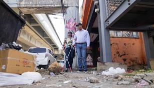 En primera persona: caminando a ciegas en Villa Mella