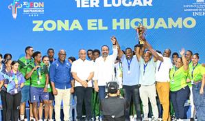 Zona El Higüamo gana Juegos Escolares Deportivos Nacionales 2025