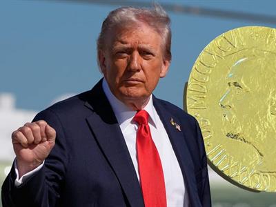 Líderes esperan que Trump sea el próximo en recibir Nobel de la Paz