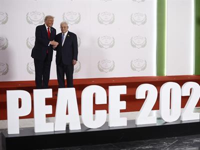 Donald Trump proclama «la paz en Oriente Medio»