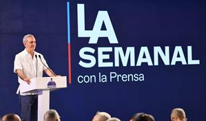 Abinader encabeza LA Semanal con la Prensa de este lunes 27 de octubre de 2025