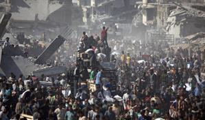 Ayuda dentro de Gaza empieza a moverse más fácilmente, pero la nueva tarda en entrar