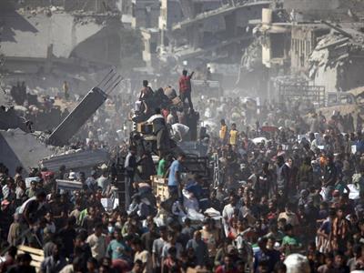 Ayuda humanitaria llega a Gaza pero con complicaciones