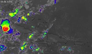 Aguaceros dispersos en la tarde hacia el interior del país y temperaturas calurosas