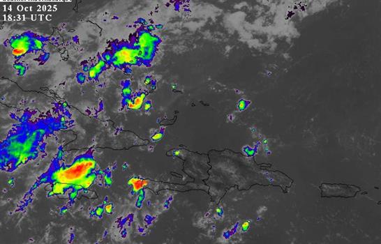 Un frente frío incidirá desde este miércoles con lluvias en varias provincias