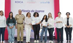 Supérate gradúa a 1,187 niñas y adolescentes en programa de prevención de embarazo y unión temprana