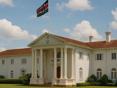 Ultiman a un agente  frente a la sede presidencial de Kenia