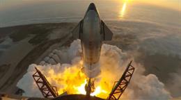 SpaceX lanza su megacohete Starship en exitoso vuelo de prueba