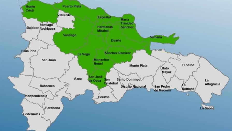 El COE aumenta a 12 las provincias en alerta verde por vaguada