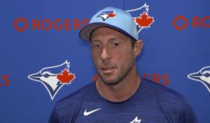 Max Scherzer es anunciado por los Blue Jays para el juego cuatro de la ALCS