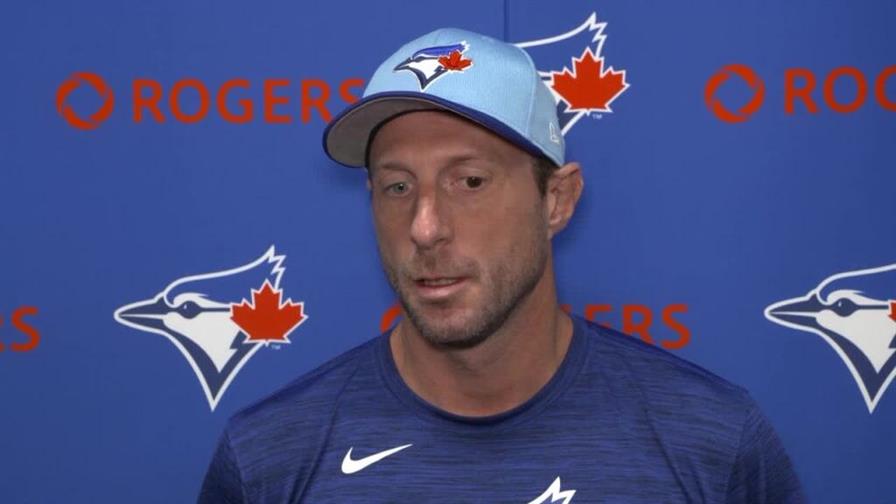 Max Scherzer es anunciado por los Blue Jays para el juego cuatro de la ALCS Max Scherzer es anunciado por los Blue Jays para el juego cuatro de la ALCS