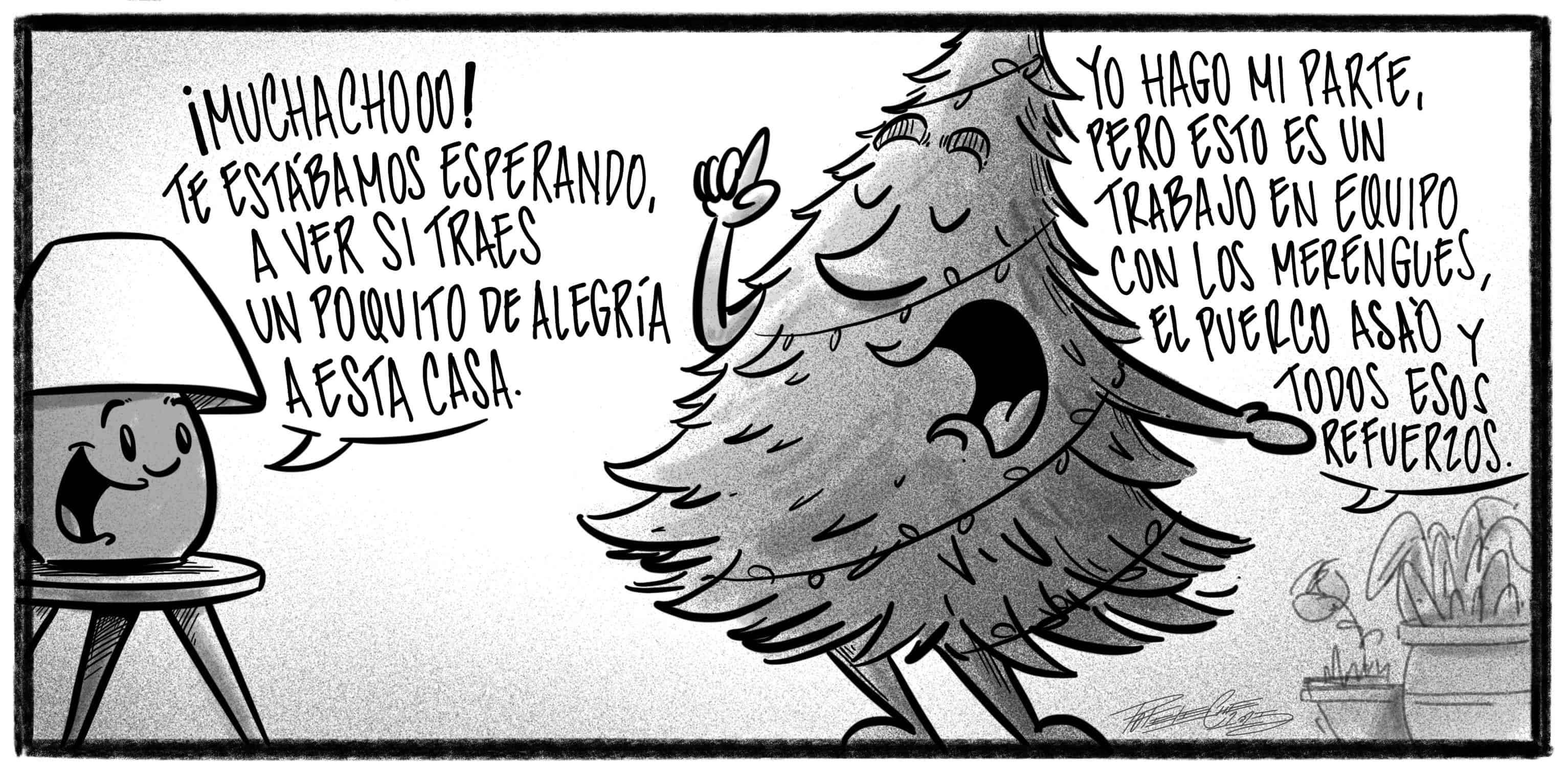 Caricatura de Noticiero Poteleche 17 octubre 2025