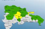 EL COE aumenta a 19 las provincias bajo alerta por lluvias de este jueves