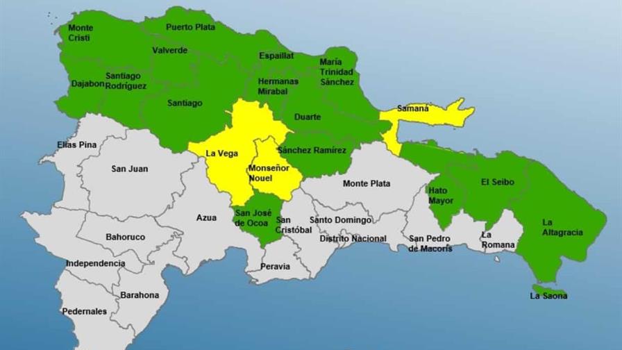 EL COE aumenta a 18 las provincias bajo alerta por las lluvias de este jueves EL COE aumenta a 18 las provincias bajo alerta por las lluvias de este jueves