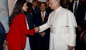 La reina Letizia y el papa llegan a la FAO en Roma para celebrar el Día de la Alimentación