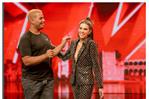 El momento viral de Pamela Sued con un concursante que la retó en Dominicana´s Got Talent