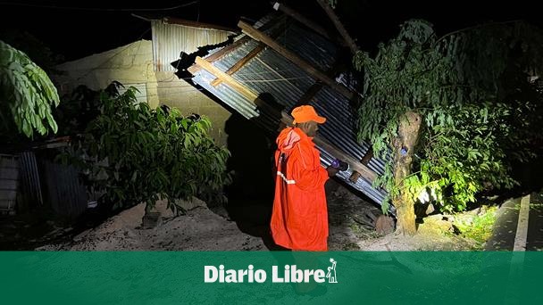 Ventarrón causa daños en Miches y deja más de 50 desplazados