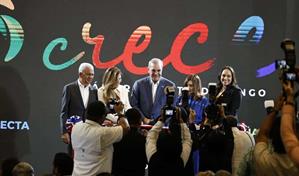 Abinader encabeza inauguración de Crece 2025, iniciativa para impulsar a emprendedores y Mipymes