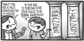 Caricatura de Noticiero Poteleche 18 octubre 2025