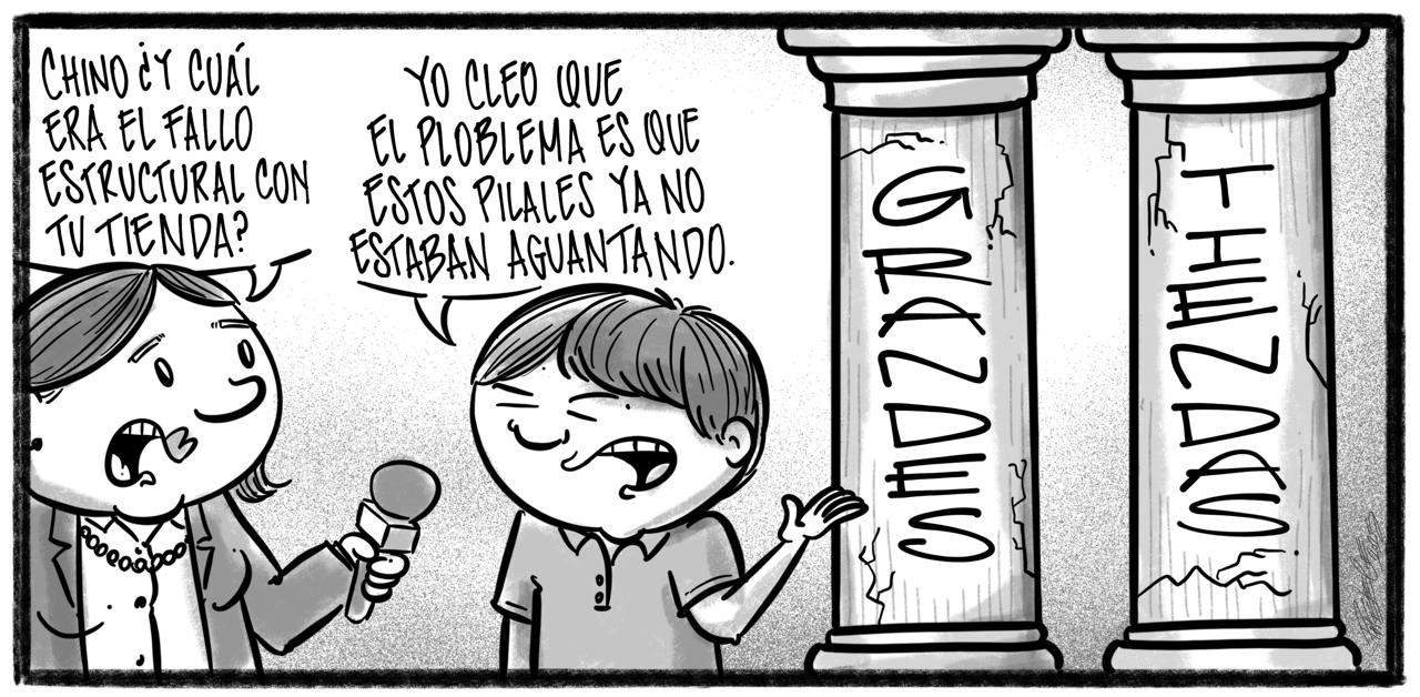 Caricatura de Noticiero Poteleche 18 octubre 2025