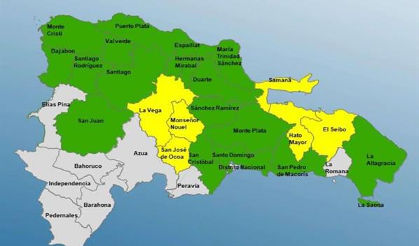 Siguen bajo alerta 24 provincias por las lluvias que continuarán este fin de semana