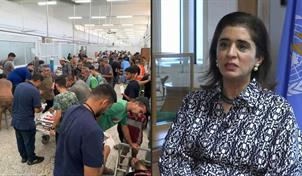 La propagación de las epidemias en Gaza está fuera de control, según la OMS