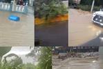 Reportan inundaciones en municipios de Santiago por fuertes lluvias