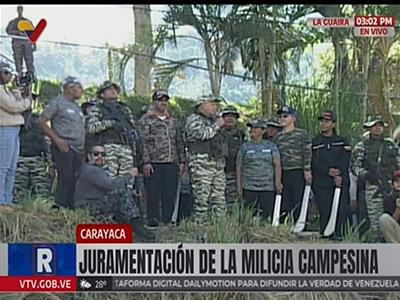 Venezuela refuerza su frontera terrestre ante "asedio" de EE. UU.