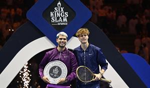 Sinner no da opción a Alcaraz y se impone en la final del lucrativo Six Kings Slam