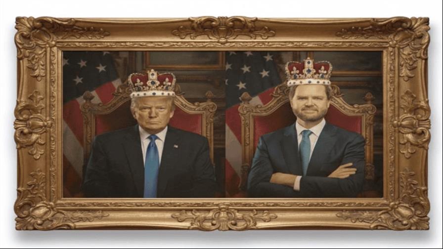Reyes, memes y manifestaciones: la estrategia digital de Trump frente a las protestas Reyes, memes y manifestaciones: la estrategia digital de Trump frente a las protestas