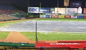 Lidom suspende el tercer partido de la serie final debido a las lluvias