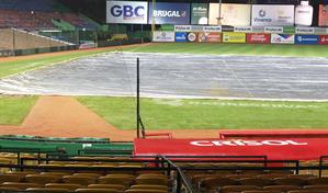 Posponen por lluvia el partido entre Gigantes del Cibao y Tigres del Licey