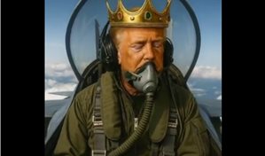 Trump usa la IA para autoproclamarse rey y responder a las protestas de No Kings