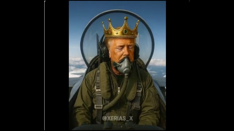 Trump usa la IA para autoproclamarse rey y responder a las protestas de No Kings Trump usa la IA para autoproclamarse rey y responder a las protestas de No Kings