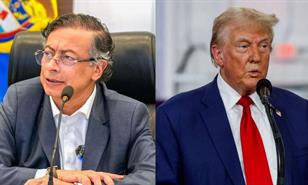 Una llamada entre Petro y Trump rebaja las tensiones diplom&aacute;ticas entre Colombia y EE. UU.