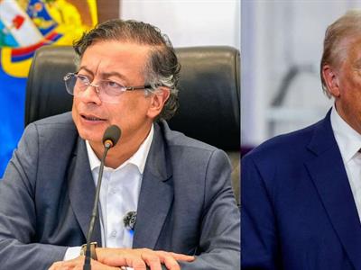 Crisis Colombia-EE. UU.: Confrontación entre Petro y Donald Trump