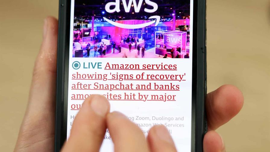 Un fallo en Amazon Web Services (AWS) afecta a sistemas informáticos de todo el mundo Un fallo en Amazon Web Services (AWS) afecta a sistemas informáticos de todo el mundo
