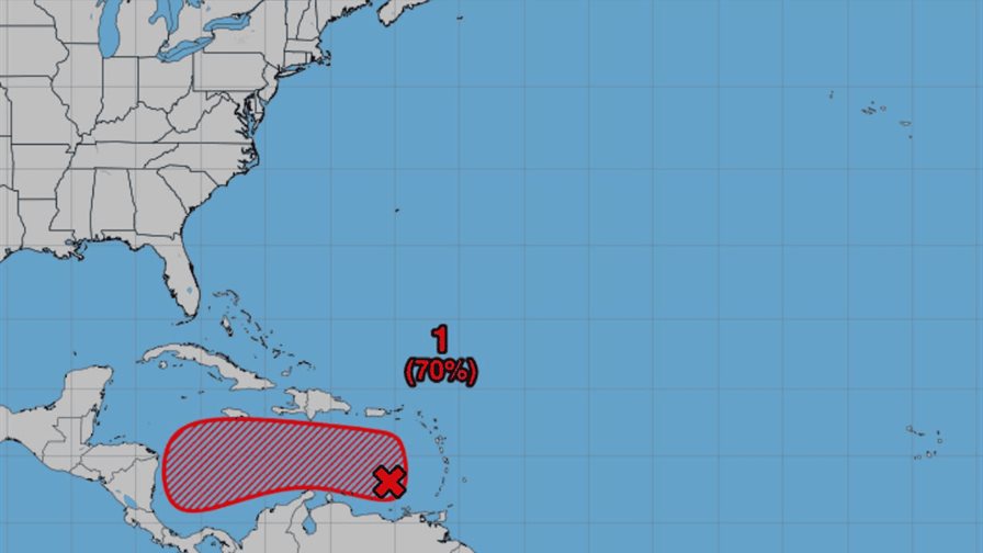 Vigilan sistema en el mar Caribe con 70 % de posibilidad de convertirse en ciclón tropical Vigilan sistema en el mar Caribe con 70 % de posibilidad de convertirse en ciclón tropical