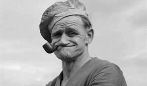 Popeye fue personaje real y generó un boom en el consumo de espinacas